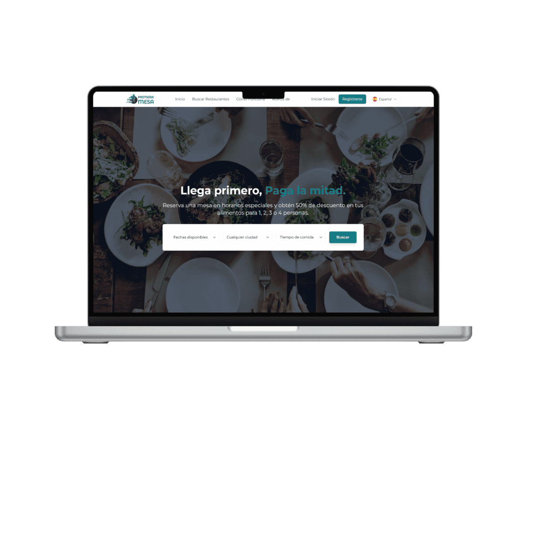 Primera Mesa - Web App